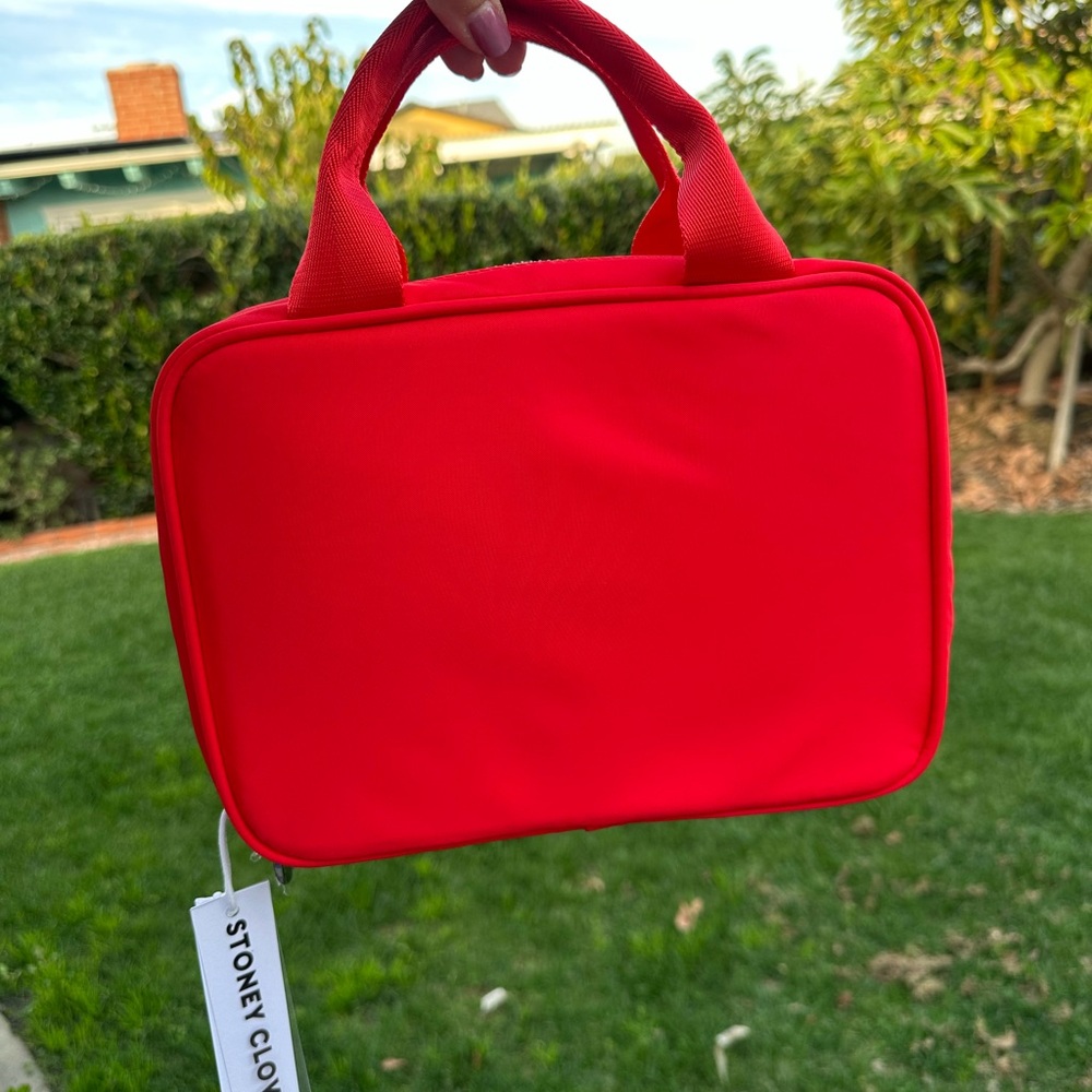 Stoney Clover Lane Red Insulated Lunch Bag